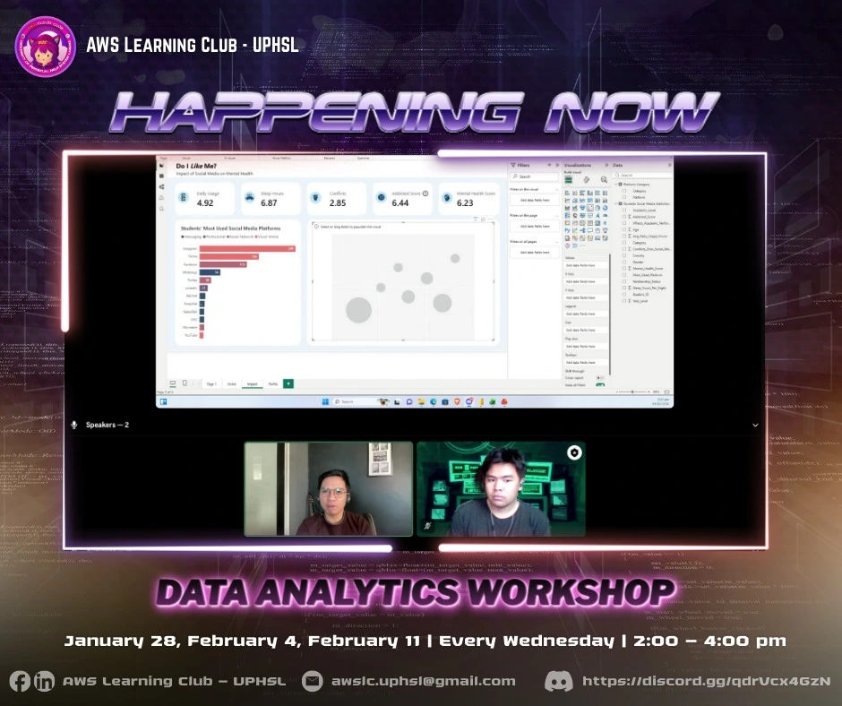 Event Image of AWS Learning Club - UPHSL