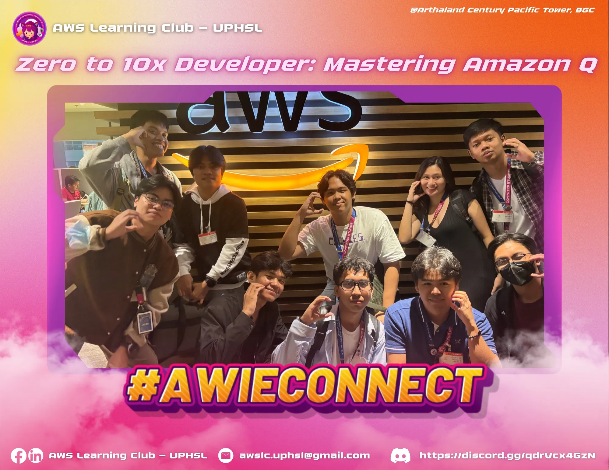 Event Image of AWS Learning Club - UPHSL